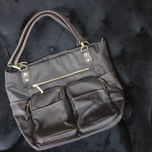 Olivia + Joy brownish/purplish bag